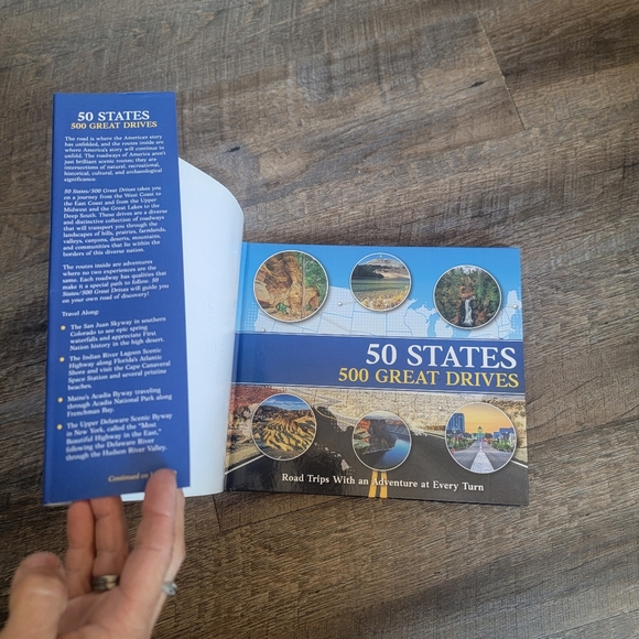 50 States 500 Great Drives Road Trip Book - Picture 4 of 7